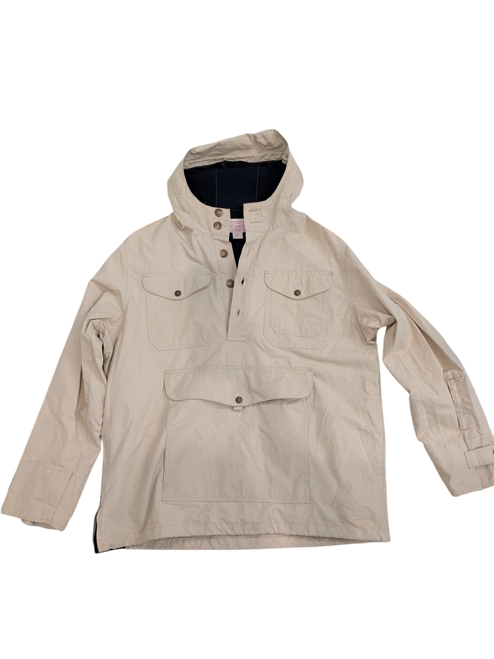 Filson Vintage 2007 Anorak Jacket L Made USA Cotton Hunting Pullover 100639